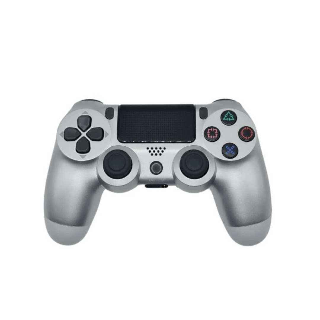 Control Ps4 Panther Plateado + Cable De Carga