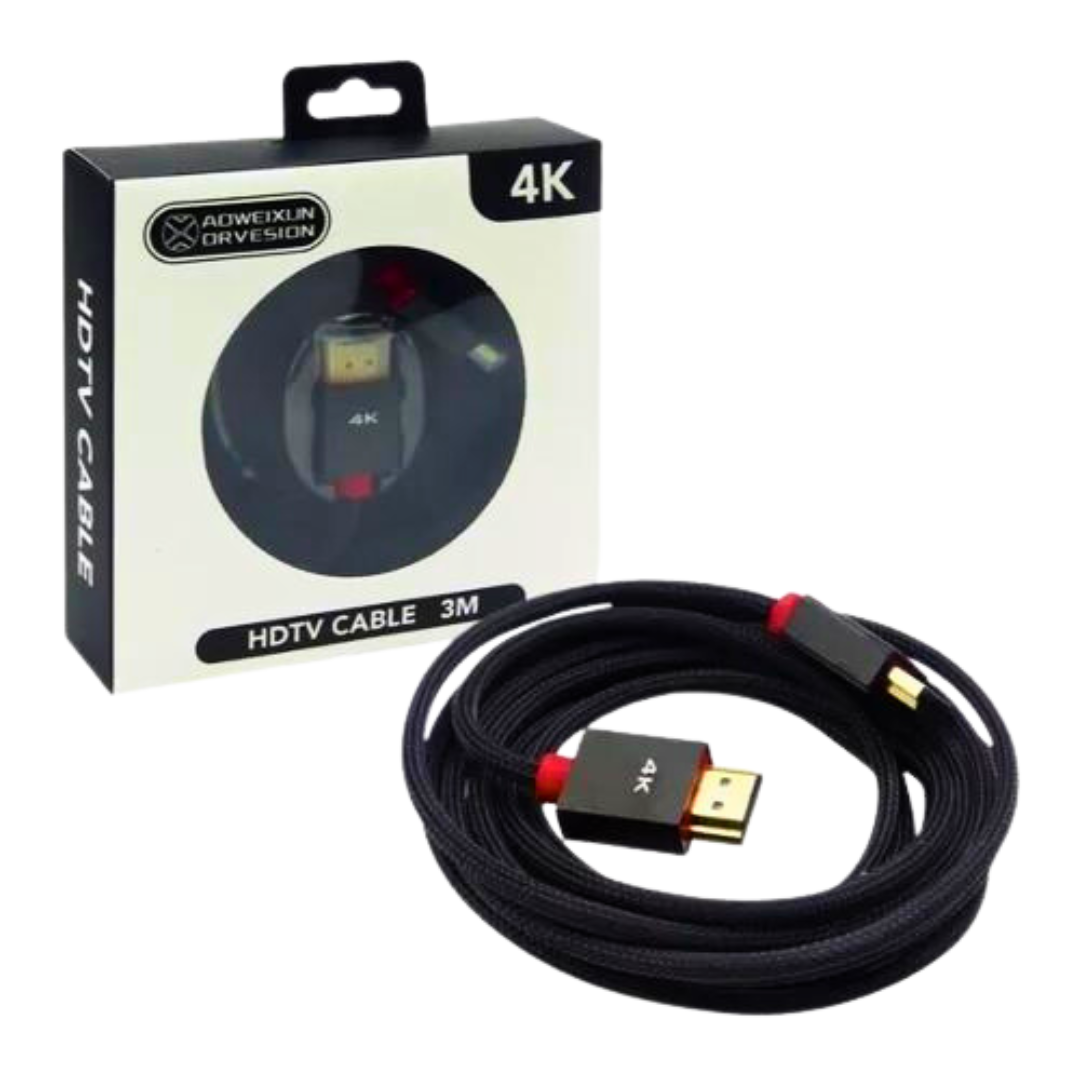 Cable Hdmi 4k De 3 Metros, Version 1.4