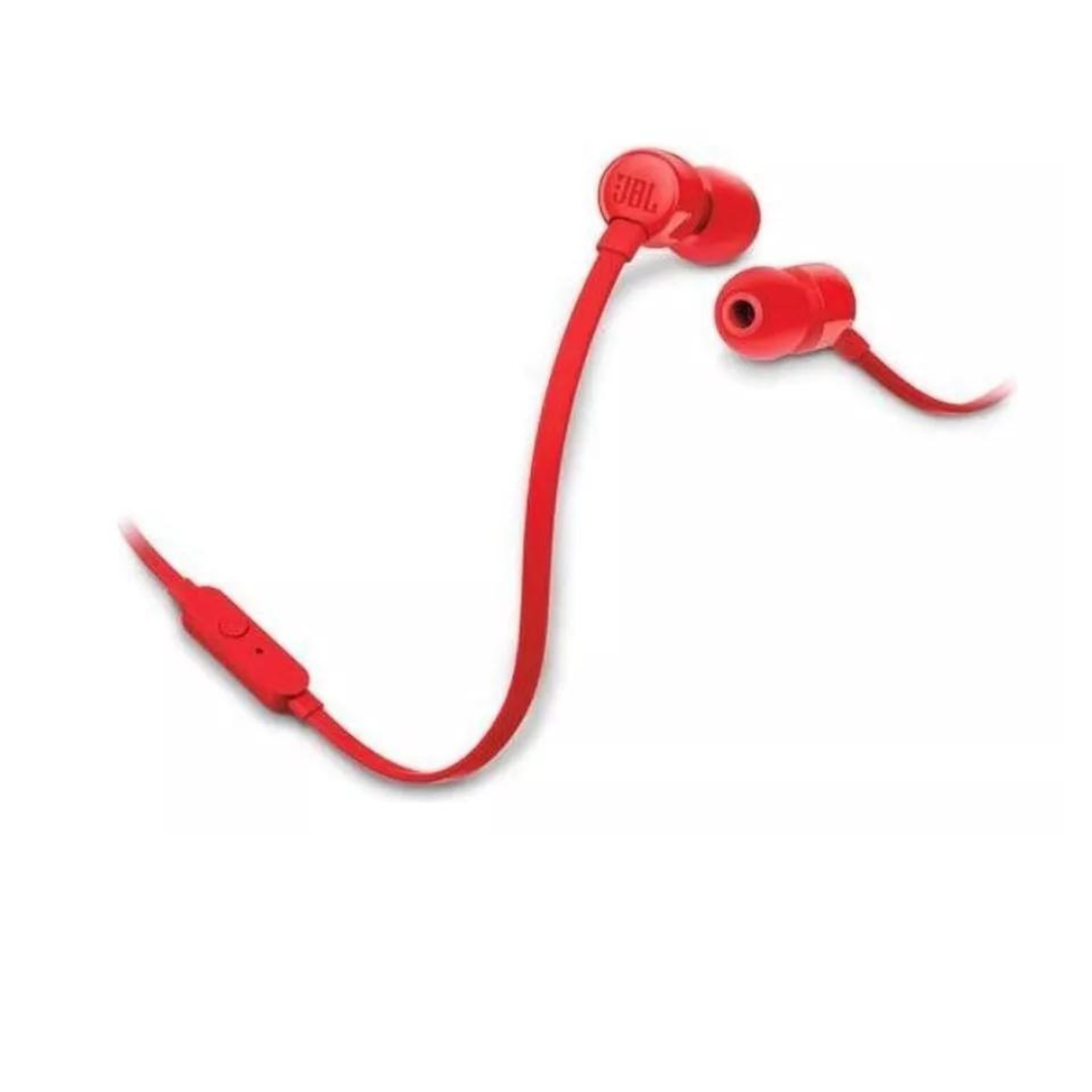 Audifonos JBL In-Ear Headphones Tune110 Rojo