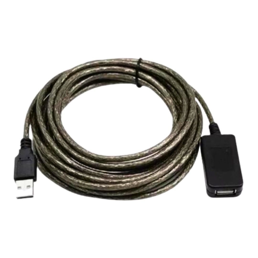 Cable Extensión Usb Macho A Hembra Con Amplificador 10mts