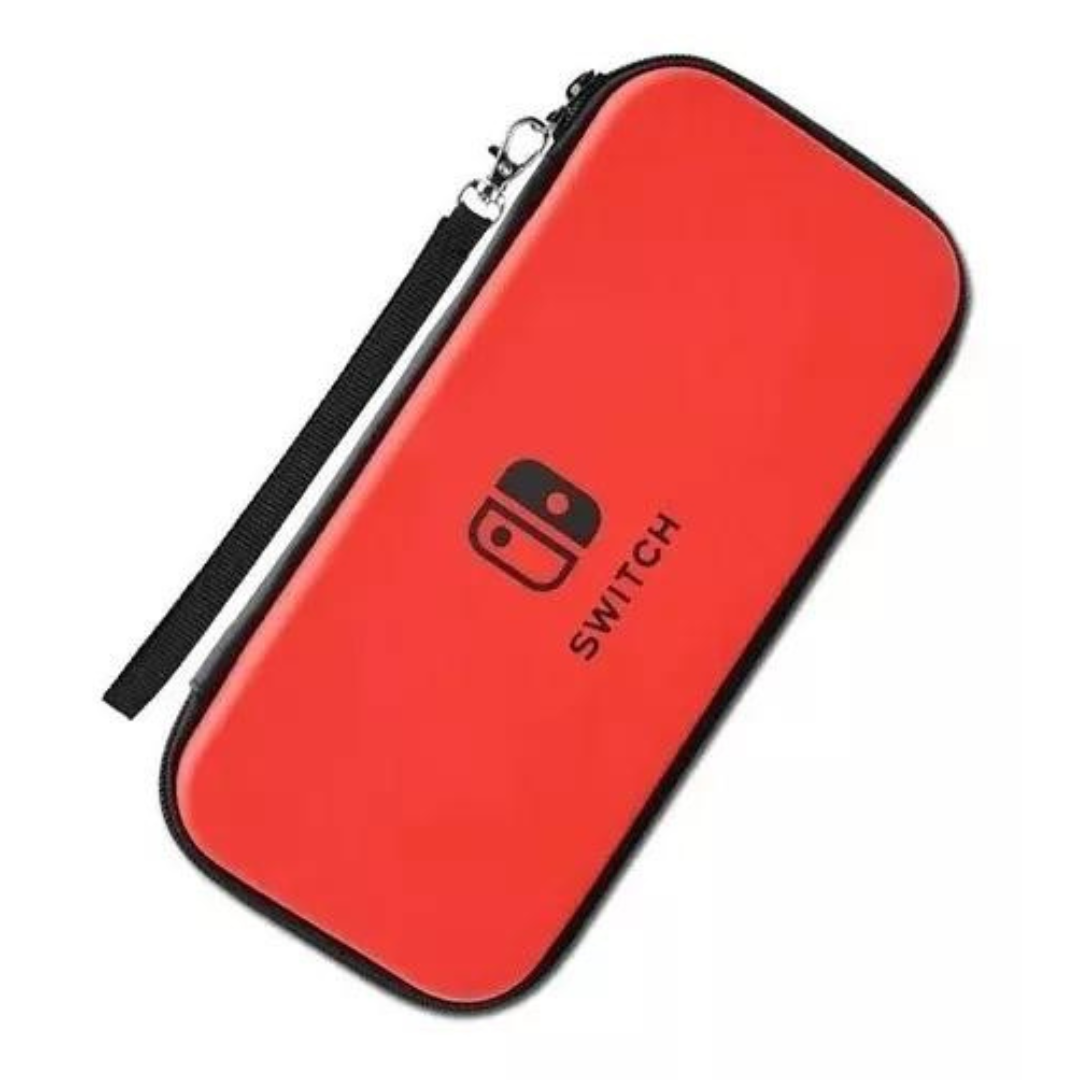 Estuche Resistente Nintendo Switch Rojo