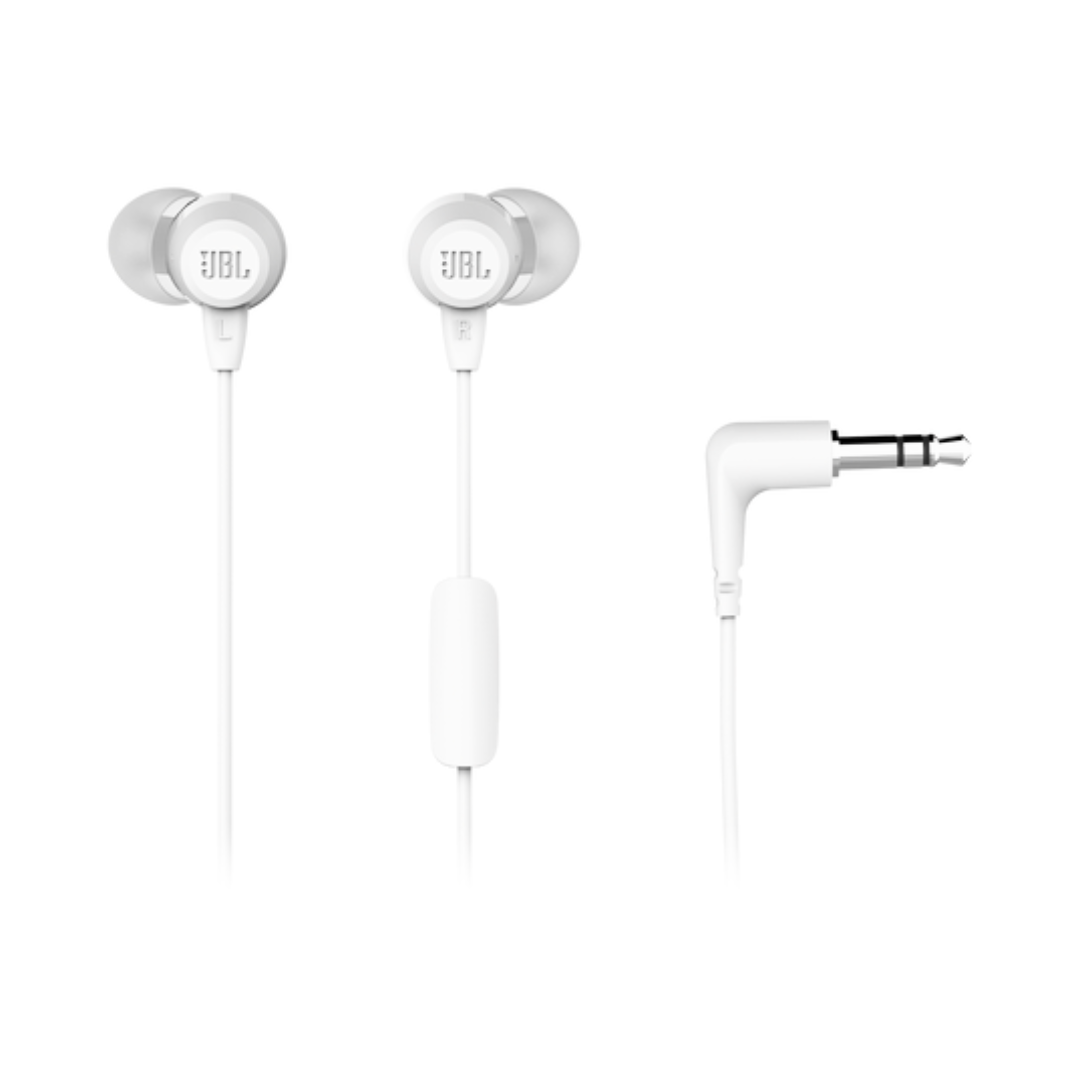 Audifonos JBL In-Ear Headphones C50HI Blanco