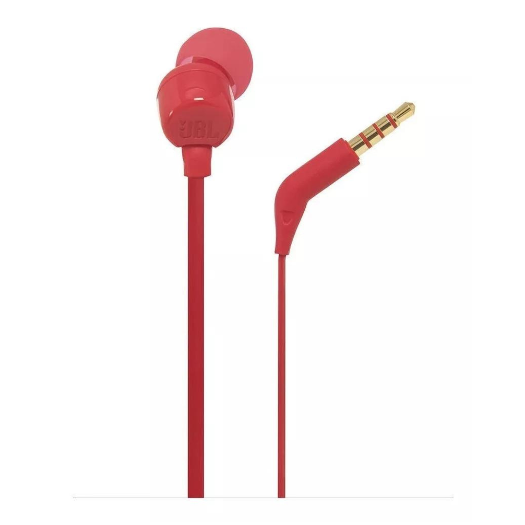 Audifonos JBL In-Ear Headphones Tune110 Rojo