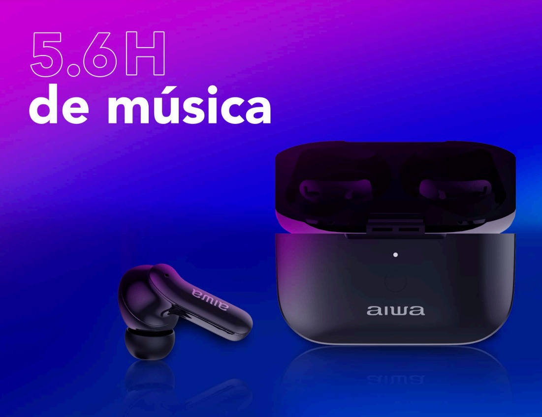 Audífonos Bluetooth Aiwa In Ear