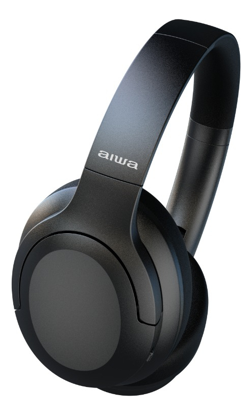 Audífonos Over Ear Aiwa Con Cancelación De Ruido Color Negro