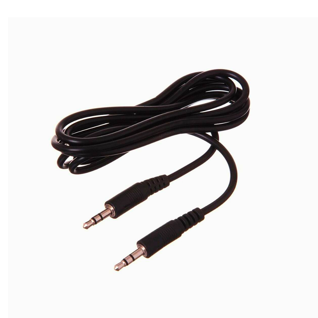 Cable Auxiliar Audio Stereo 3.5mm Macho A Macho 1.5Mts