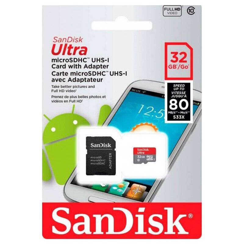 Micro SD SanDisk Ultra 32GB