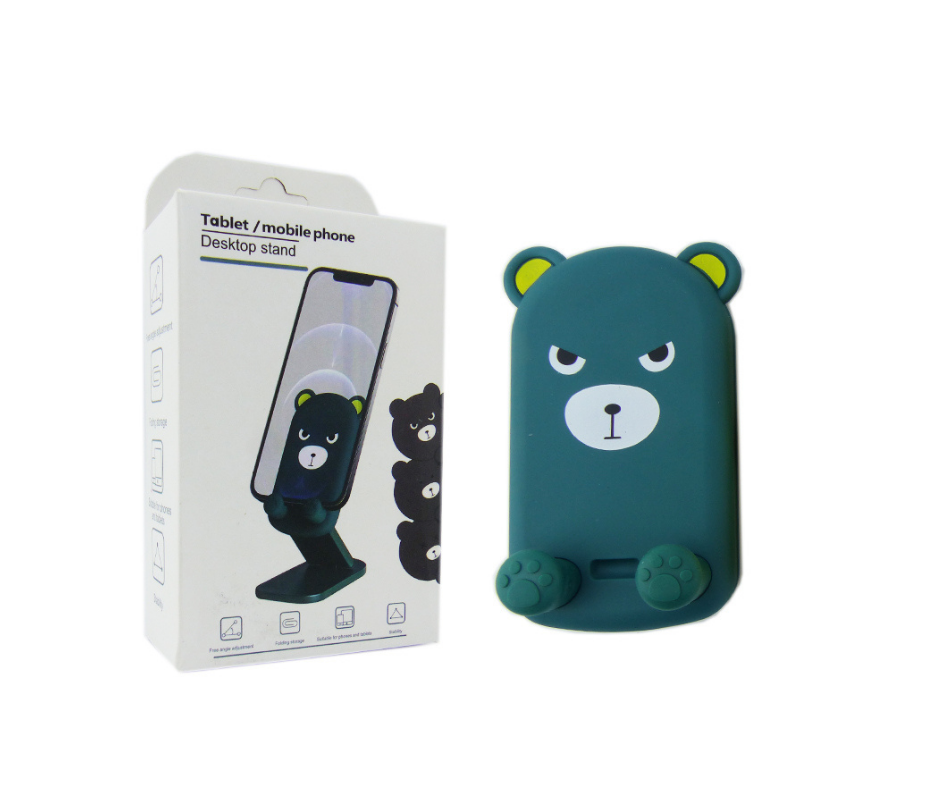 Porta Smartphone Oso Enojón Verde